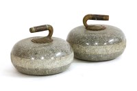 Lot 207 - A pair of 19th century curling stones