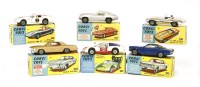 Lot 278 - Six Corgi toys diecast cars
