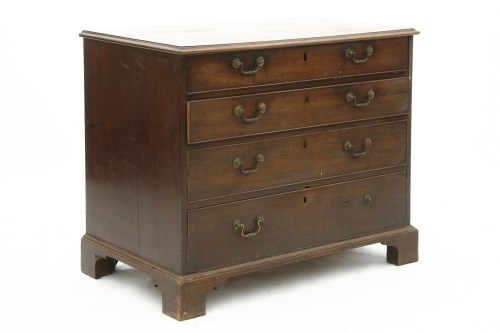 Lot 763 - A George III mahogany dressing chest