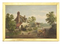 Lot 551 - William P Cartwright (1855-1915)
COTTAGE SCENE