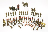 Lot 314A - Collection of lead soldiers (two boxes)