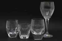 Lot 429 - A collection of Waterford faceted drinking glasses etc