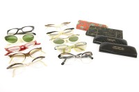 Lot 271 - A collection of vintage ladies spectacles and sunglasses