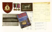 Lot 210 - A WWII group of three medals