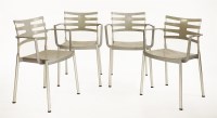 Lot 728 - Eight 'Ice' chairs