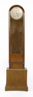 Lot 600 - A Scottish mahogany regulator clock