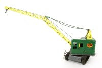 Lot 290 - Tin toy crane 'Lumar Contractors'