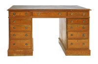 Lot 760 - A Victorian satin walnut