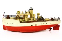 Lot 283 - A mid 20th century model tug boat