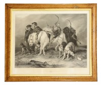 Lot 547 - After Edwin Landseer 
THE DEER STALKER RETURNS 
print