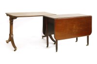 Lot 720 - A 19th century mahogany library table