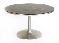 Lot 469 - A Danish circular dining table