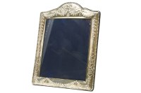 Lot 228 - A large silver easel back photograph frame
