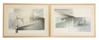 Lot 542 - Richard Parkin
SIX LARGE PRINTS OF VIEWS OF LONDON