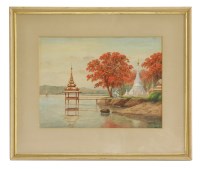 Lot 573 - MT H.L.A
Burmese  
signed l.r.