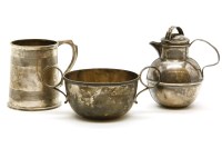 Lot 217 - A George III style silver christening mug