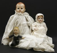 Lot 320 - A porcelain doll