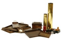Lot 391 - A quantity of various wooden trays