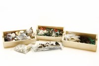 Lot 130 - Four boxes of beads