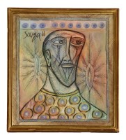 Lot 589 - HEAD OF A MAN
pastel