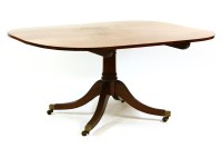 Lot 665 - A George III mahogany breakfast table