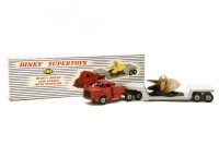 Lot 279 - A boxed diecast Dinky Supertoys 986 Mighty Antar Low Loader