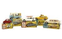 Lot 285 - A collection of five boxed Corgi die cast toy cars