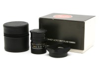 Lot 202A - A Leitz Leica Elmarit-m 28mm/F2.8 camera lens