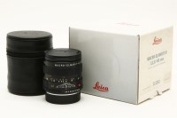 Lot 202E - A Leica Macro-Elmarit-r 60mm camera lens