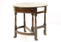 Lot 506 - An oak credence table