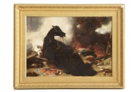 Lot 338 - W F Callaway
AFTERMATH OF A BATTLE
Signed and dated 1879