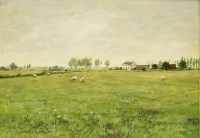 Lot 370 - Lysbeth Liverton (b.1942)
'THE MARCH FROM LITTLE APPLEDARE';
'LATE AFTERNOON