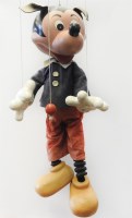 Lot 197 - A large Pelham puppet of Mickey Mouse
