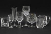 Lot 214 - Set of eight Stuart crystal wine glasses