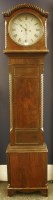 Lot 453 - A possibly Scottish mahogany long cased clock (a/f)