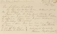 Lot 73 - Florence Nightingale- Autograph Letter