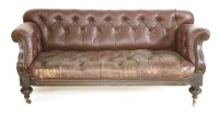 Lot 551 - A late Victorian settee