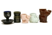 Lot 205 - A collection of egg cups