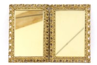 Lot 509A - A pair of small rectangular wall mirrors
