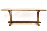 Lot 519 - A refectory table