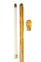 Lot 247 - A post-war malacca walking stick