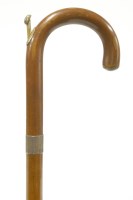 Lot 254 - A walking cane