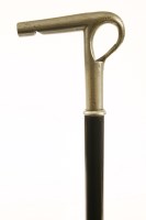 Lot 256 - A triple function dog owner's cane