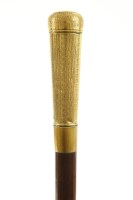 Lot 263 - A snakewood cane