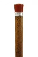 Lot 265 - A stout doctor's cane