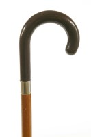 Lot 277 - A London triform bladed swordstick