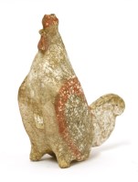 Lot 281 - A Greco-Roman pottery cockerel