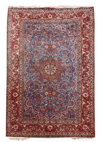 Lot 483 - A Persian carpet