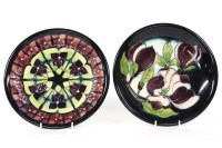 Lot 175 - Two modern Moorcroft dishes
