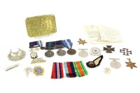 Lot 80 - A group of military medals